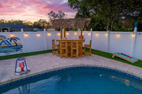 5 Br Tiki Bar Retreat Pool Hot Tub Putt Putt Games
